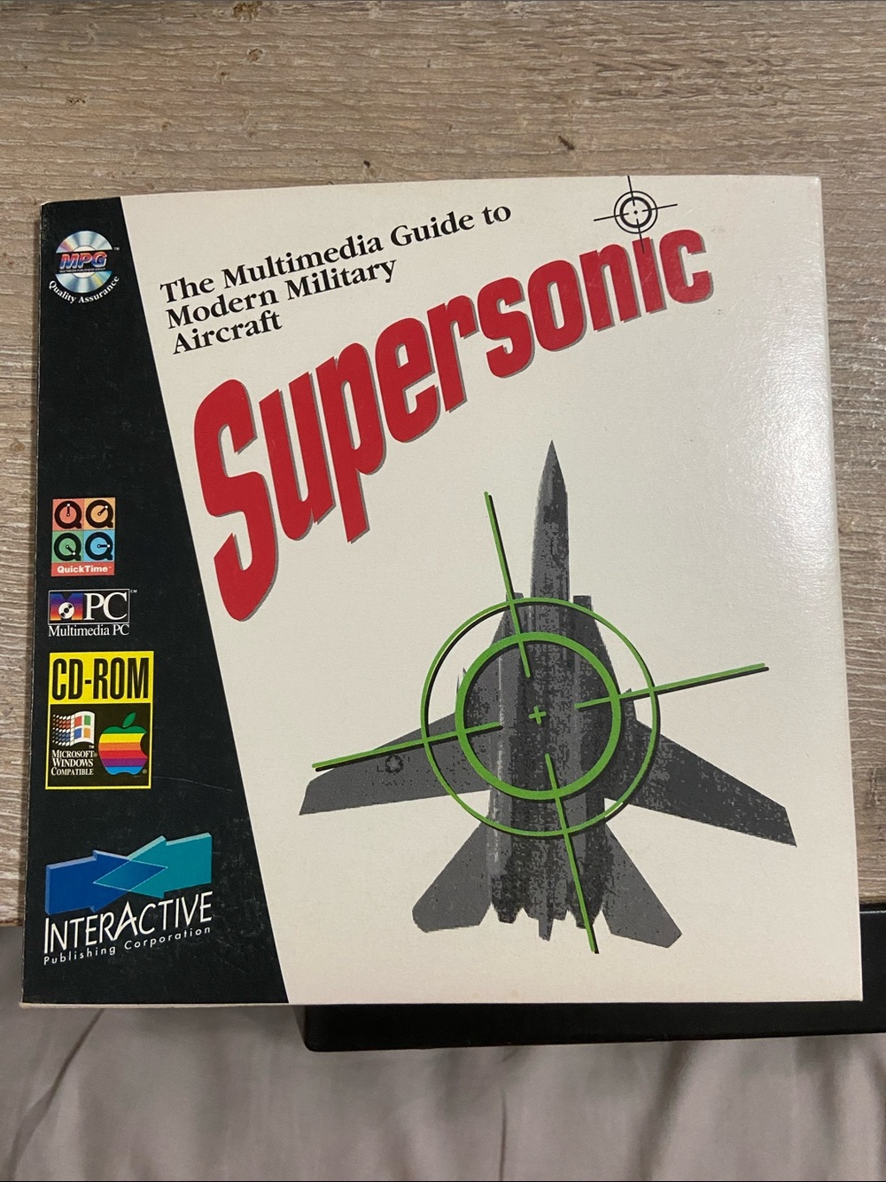 Supersonic (PC-CD-ROM, 1993) for Win/Mac Guide To Military Aircraft